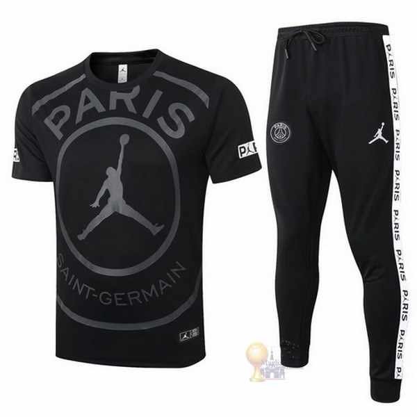 Calcio Maglie Formazione Set Completo Paris Saint Germain 2020 2021 Nero